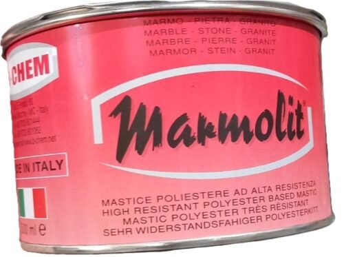 דבק שיש 5 ק"ג + מקשה MARMOLIT