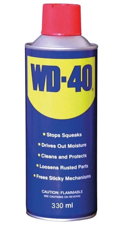 ספריי חלודה WD 40 גודל 330 מ"ל